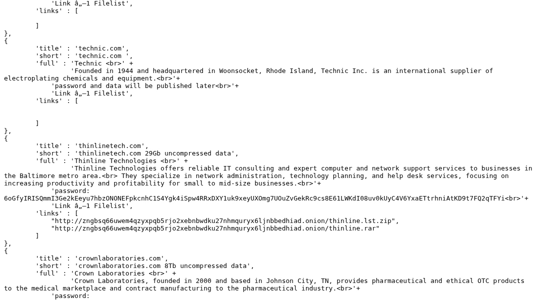 Leak screenshot for Kreisvolkshochschule Limburg-Weilburg e.V.