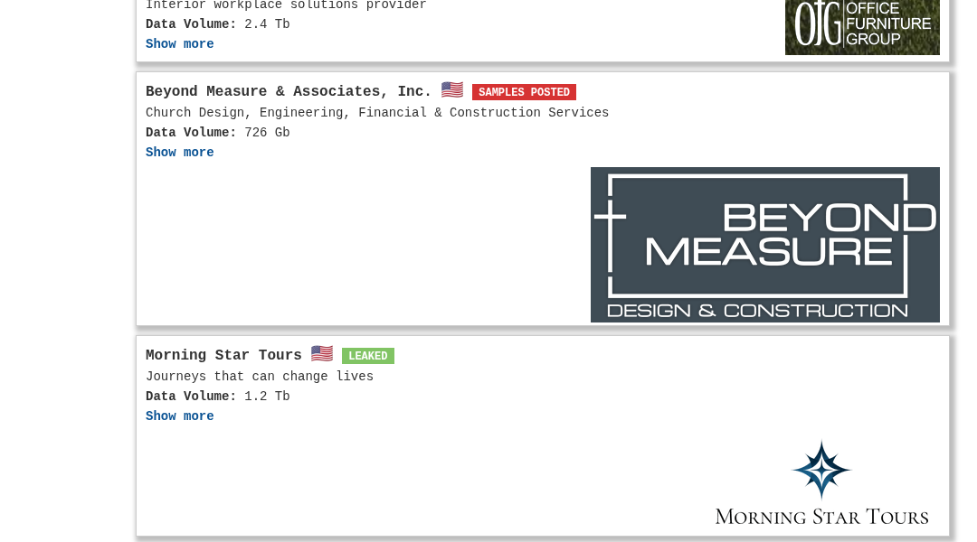 Leak screenshot for Roger D. Mason II, P.A.