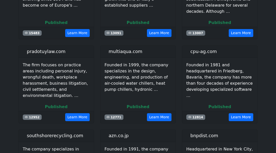 Leak screenshot for Unknown (NYC Food and Beverage Supplier)