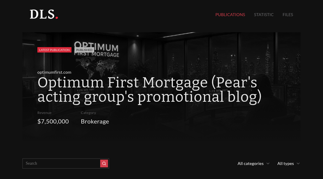 Leak screenshot for ASCOM S.p.A.