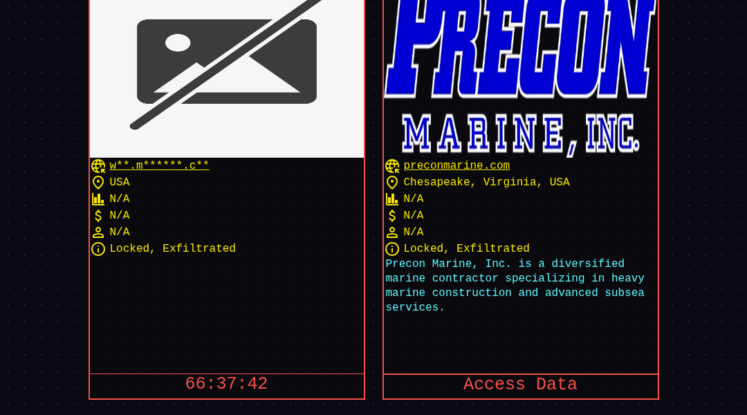 Leak screenshot for M** A******* G********** O******* a** P***** S****** A*********