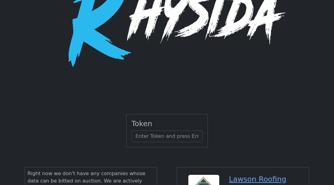 Leak screenshot for Lawson Roofing