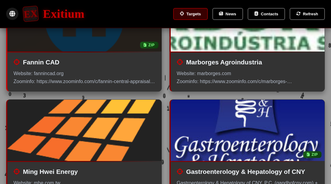Leak screenshot for Mar Borges Agroindustria