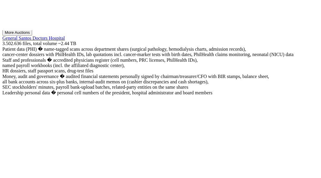 Leak screenshot for Unknown (Law Firm)