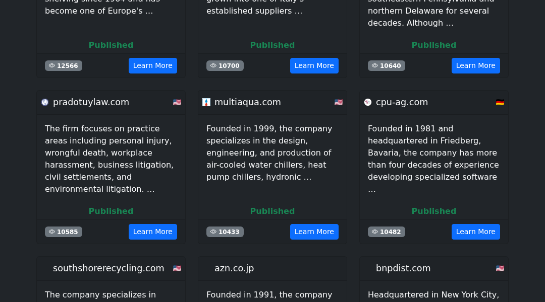 Leak screenshot for Unknown (Software Company)