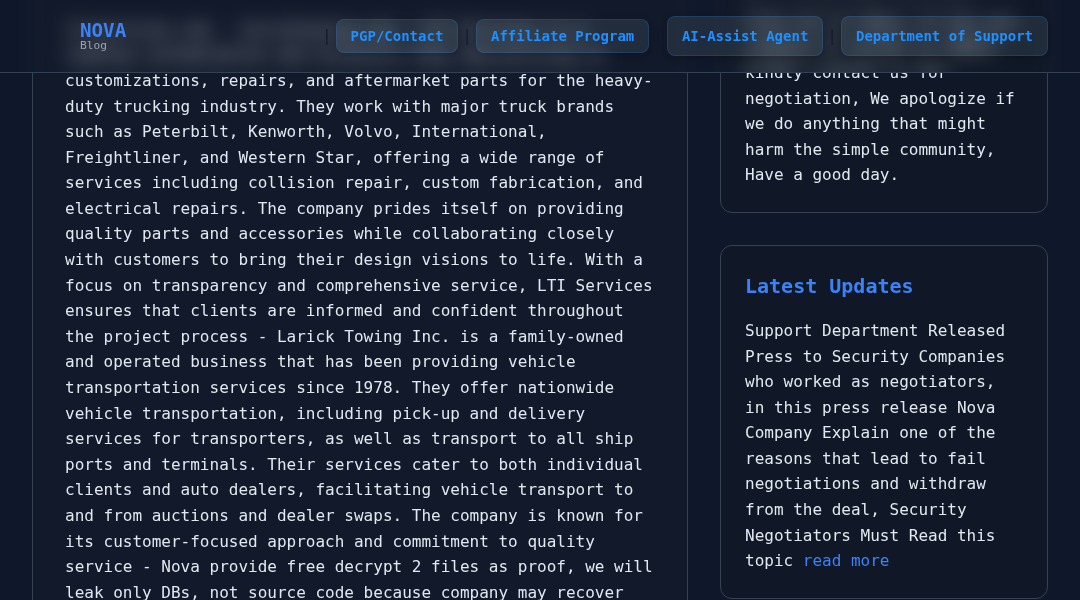 Leak screenshot for Textile Testing Services of America (TTS Mexico)