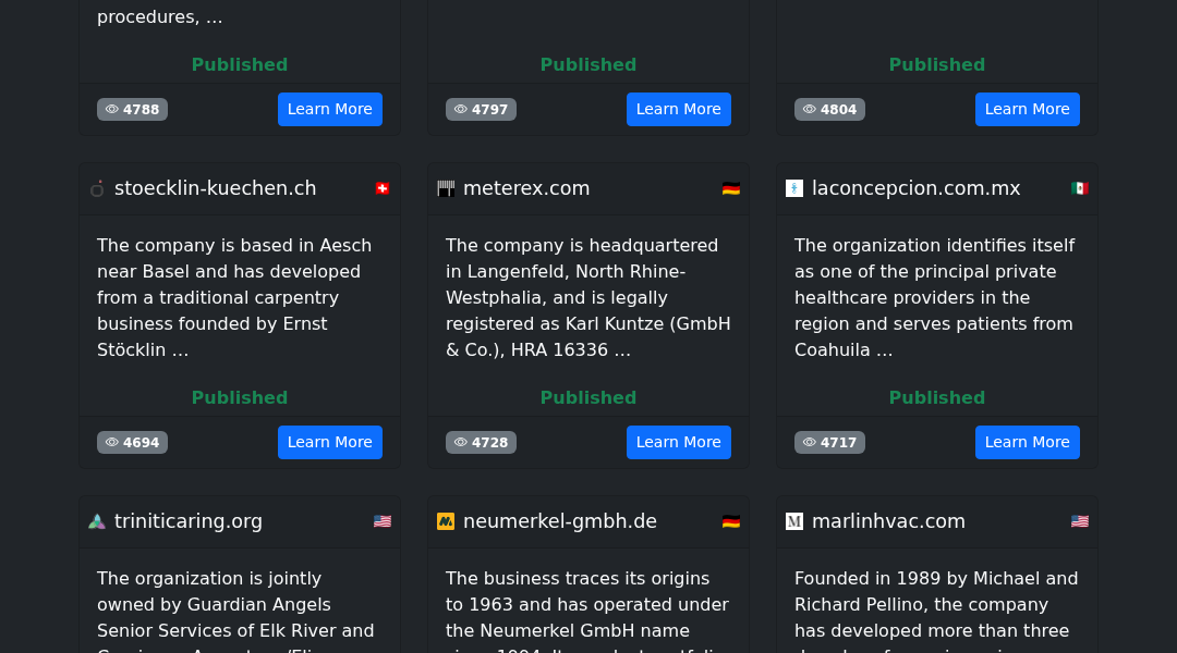 Leak screenshot for Pellino Mechanical (founded by Michael and Richard Pellino)