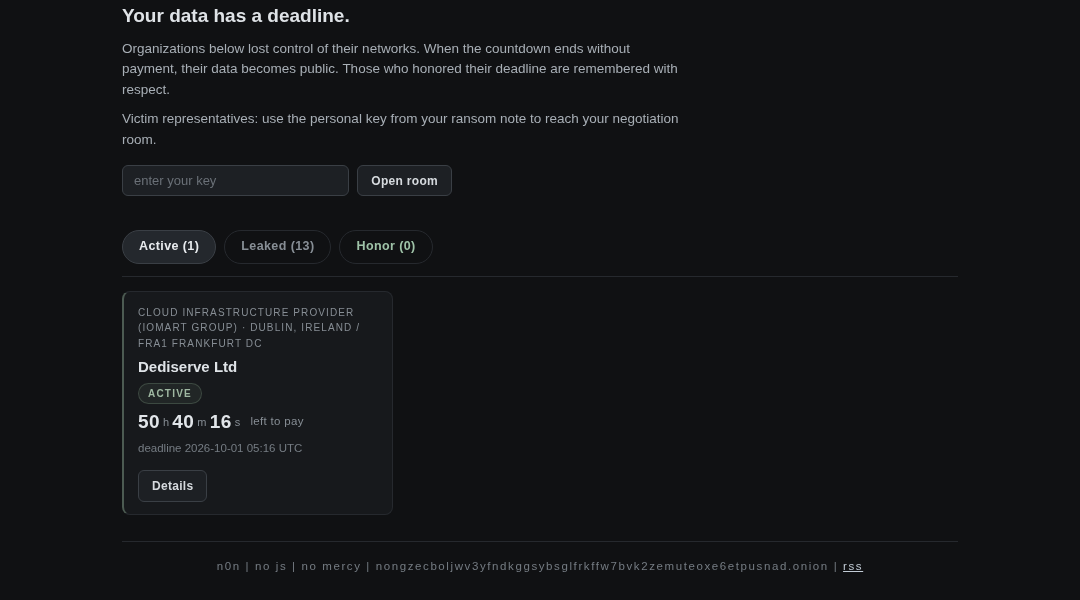 Leak screenshot for Pharmaceutical manufacturer (unnamed)