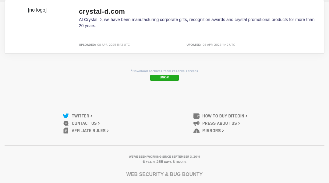 Leak screenshot for Crystal D