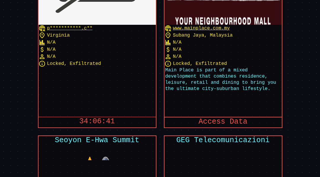 Leak screenshot for Main Place