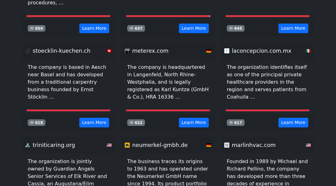 Leak screenshot for Pellino Company